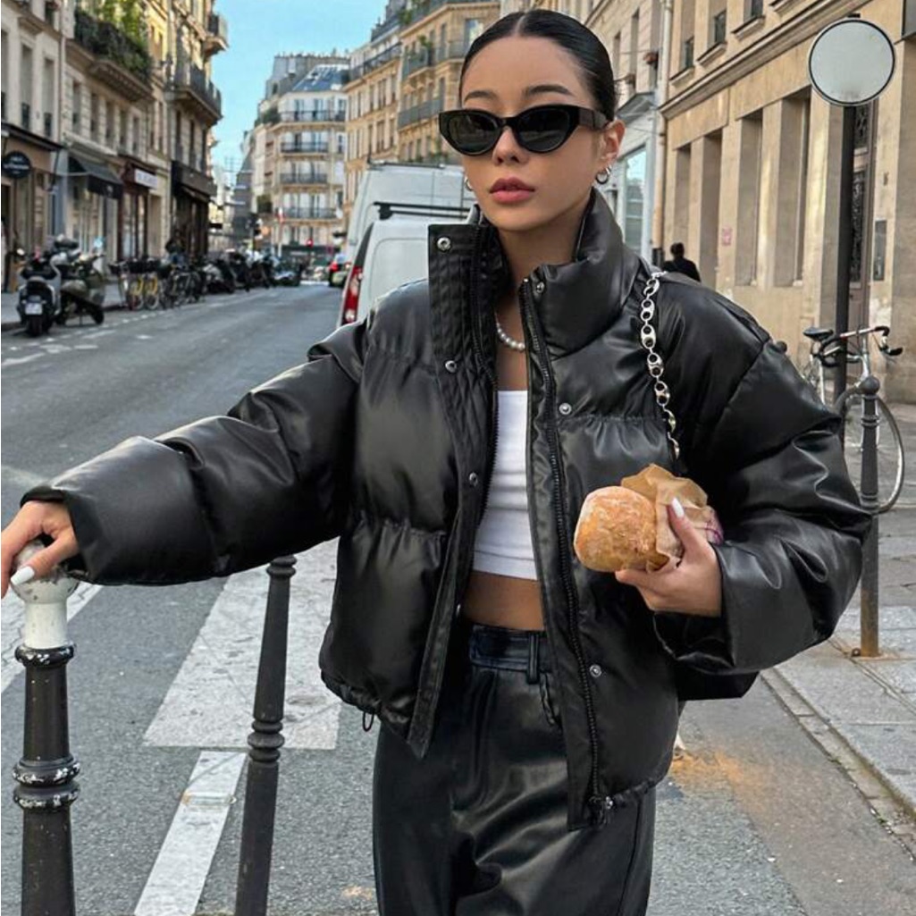 Puffer Button Jacket